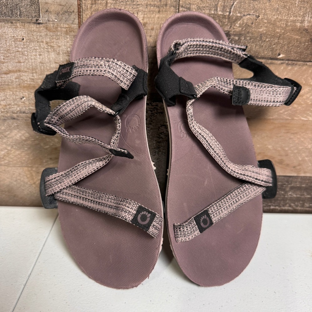 Xero Shoes Sandals Womens Size 8 Mauve Black Z-Trail EV Minimalist Sport Hiking - Picture 2 of 6